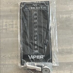 Viper - Cricket Dartboard (chalkboard) Scoreboard Mat - NEW 🎯